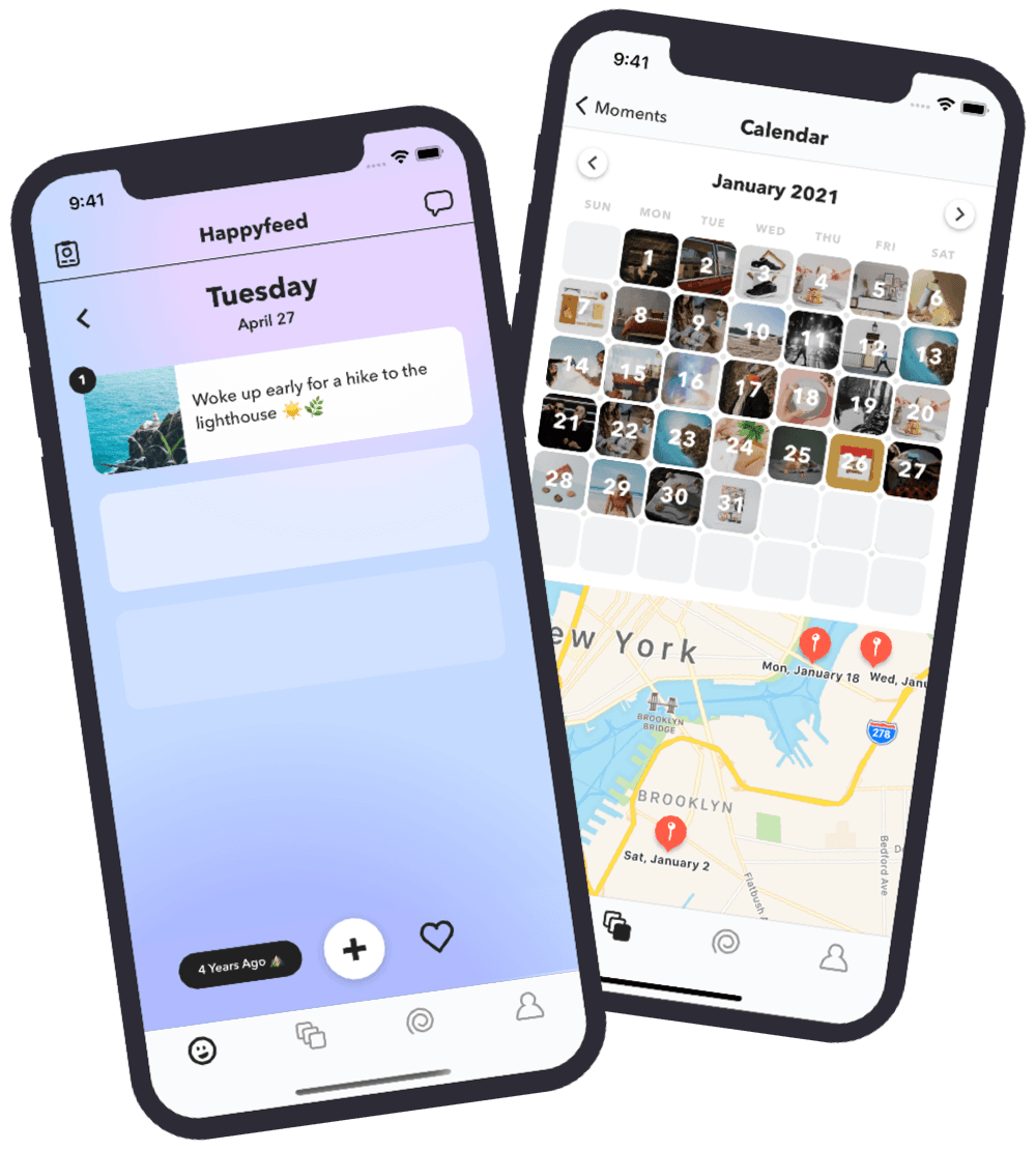 Happyfeed iPhone Previews