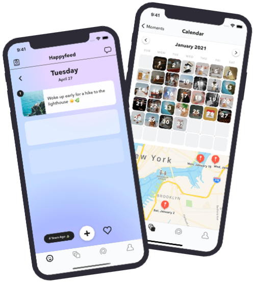 Happyfeed - Gratitude Journal App for iPhone and Android