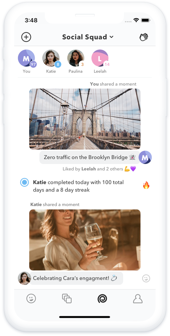 iPhone Happyfeed Pods
